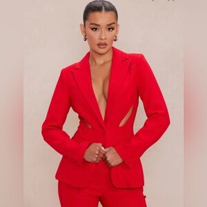 Fashion Nova Denise cutout blazer